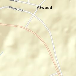 Atwood Alabama Street Map