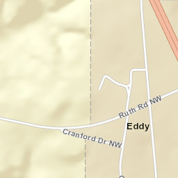 Eddy Alabama Street Map