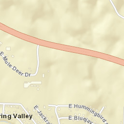 Spring Valley Arizona Street Map