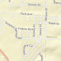 2073-2115 South Main Street, Malvern, AR Street Map