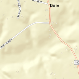 Buie Arkansas Street Map