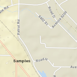 Samples Arkansas Street Map