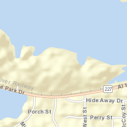 Wyeth City Alabama Street Map