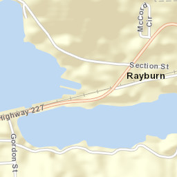 Rayburn Alabama Street Map