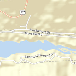 Hide Away Acres Alabama Street Map