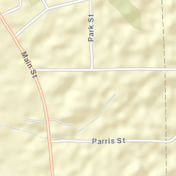 Geraldine Alabama Street Map