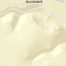 Arcosanti Arizona Street Map