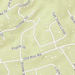 Forest Lakes Estates Arizona Street Map