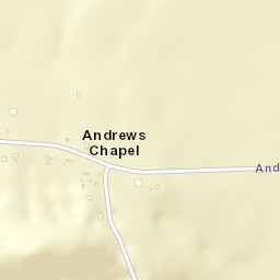 Andrews Chapel Alabama Street Map
