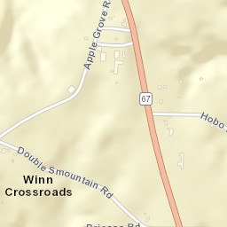 Ryan Crossroads Alabama Street Map