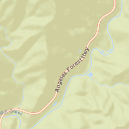 Singing Springs California Street Map