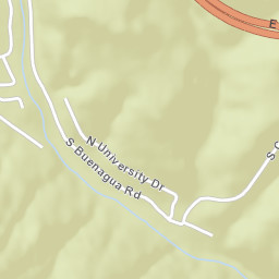 Kohls Ranch Arizona Street Map