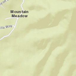 Mountain Meadow Arizona Street Map