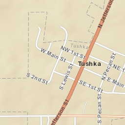 U.S. 69, Atoka, OK 74525, USA Street Map