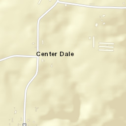 Center Dale Alabama Street Map