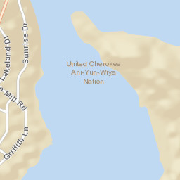 Sunrise Shores Alabama Street Map