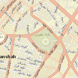 Kermanshah Street Map