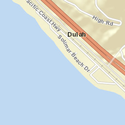 Dulah California Street Map