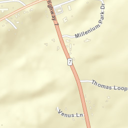 103 Millenium Park Drive Bismarck AR Street Map