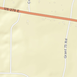 Junet Arkansas Street Map