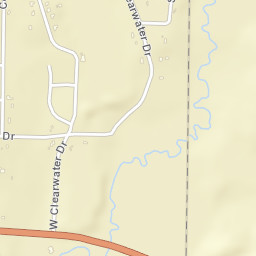 164-450 East Clearwater Drive, Sheridan, AR Street Map