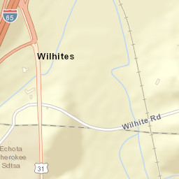Wilhites Alabama Street Map