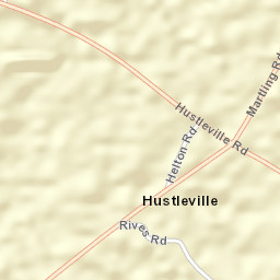 Hustleville Alabama Street Map