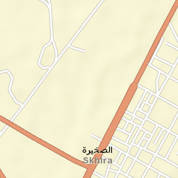 Skhira Street Map