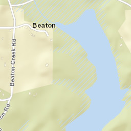 Beaton Arkansas Street Map