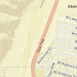 Chrisman California Street Map