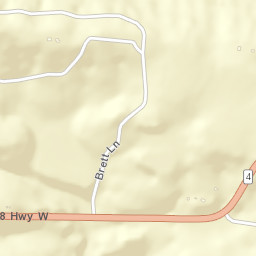 Duckett Arkansas Street Map