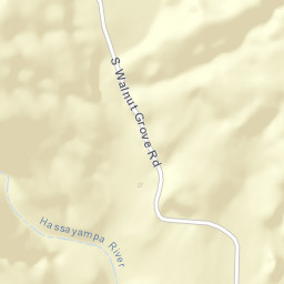 Walnut Grove Arizona Street Map