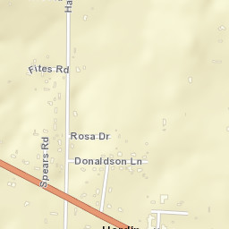 Hardin Arkansas Street Map