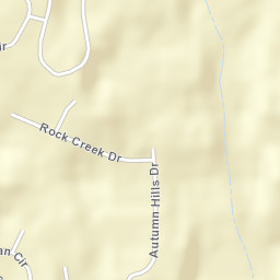 105 Autumn Hills Drive, Tupelo, MS 38801 Street Map