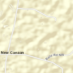 New Canaan Alabama Street Map