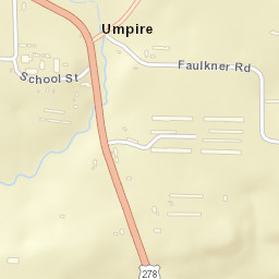 Umpire Arkansas Street Map