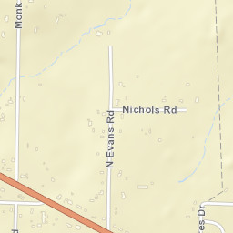 Oakland Heights Arkansas Street Map