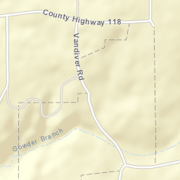 800-898 Vandiver Dairy Rd Hackleburg Street Map