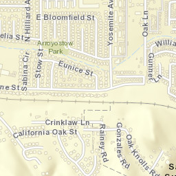 5576-5588 California Oak St, Simi Valley, CA Street Map