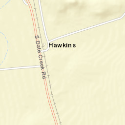 Hawkins Arizona Street Map