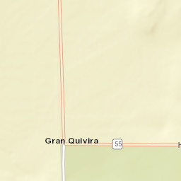 New Mexico 55, Mountainair, NM 87036 Street Map