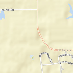 5279-5317 Chesterville Road, Tupelo, MS Street Map