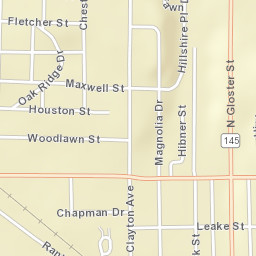 900-908 W Jackson St Tupelo MS Street Map