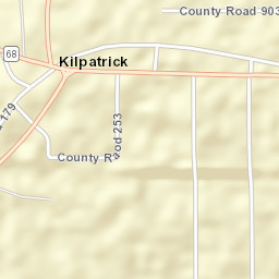 Kilpatrick Alabama Street Map