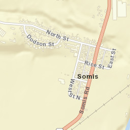 Somis California Street Map