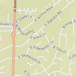 400-454 East Alpine Drive, Tonto National Forest, Payson Street Map