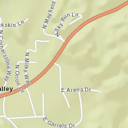 Star Valley Arizona Street Map