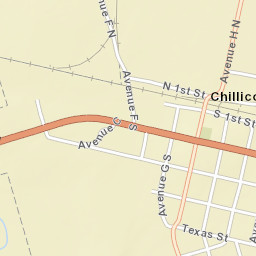 U.S. 287, Chillicothe, TX 79225, USA Street Map