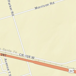 U.S. 287, Chillicothe, TX 79225 Street Map