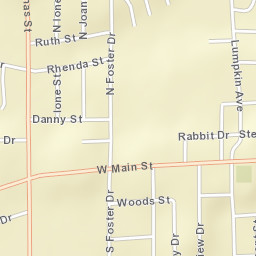 100-114 Monument Drive, Tupelo, MS Street Map